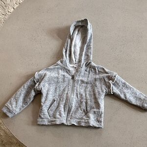 Splendid Light Gray Kids Hoodie 12-18M